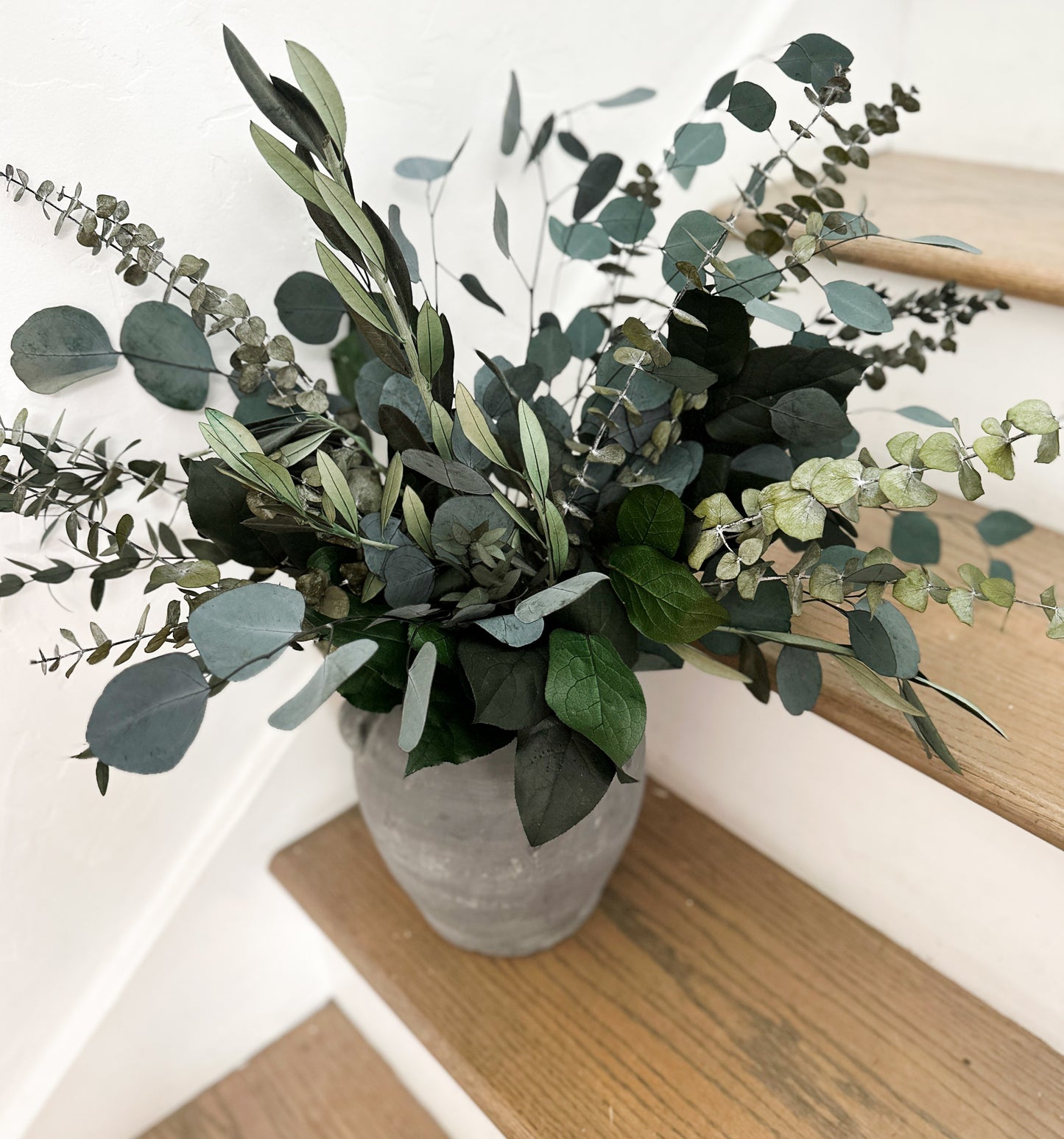 Mixed Eucalyptus + Greenery Arrangement, Vase not included