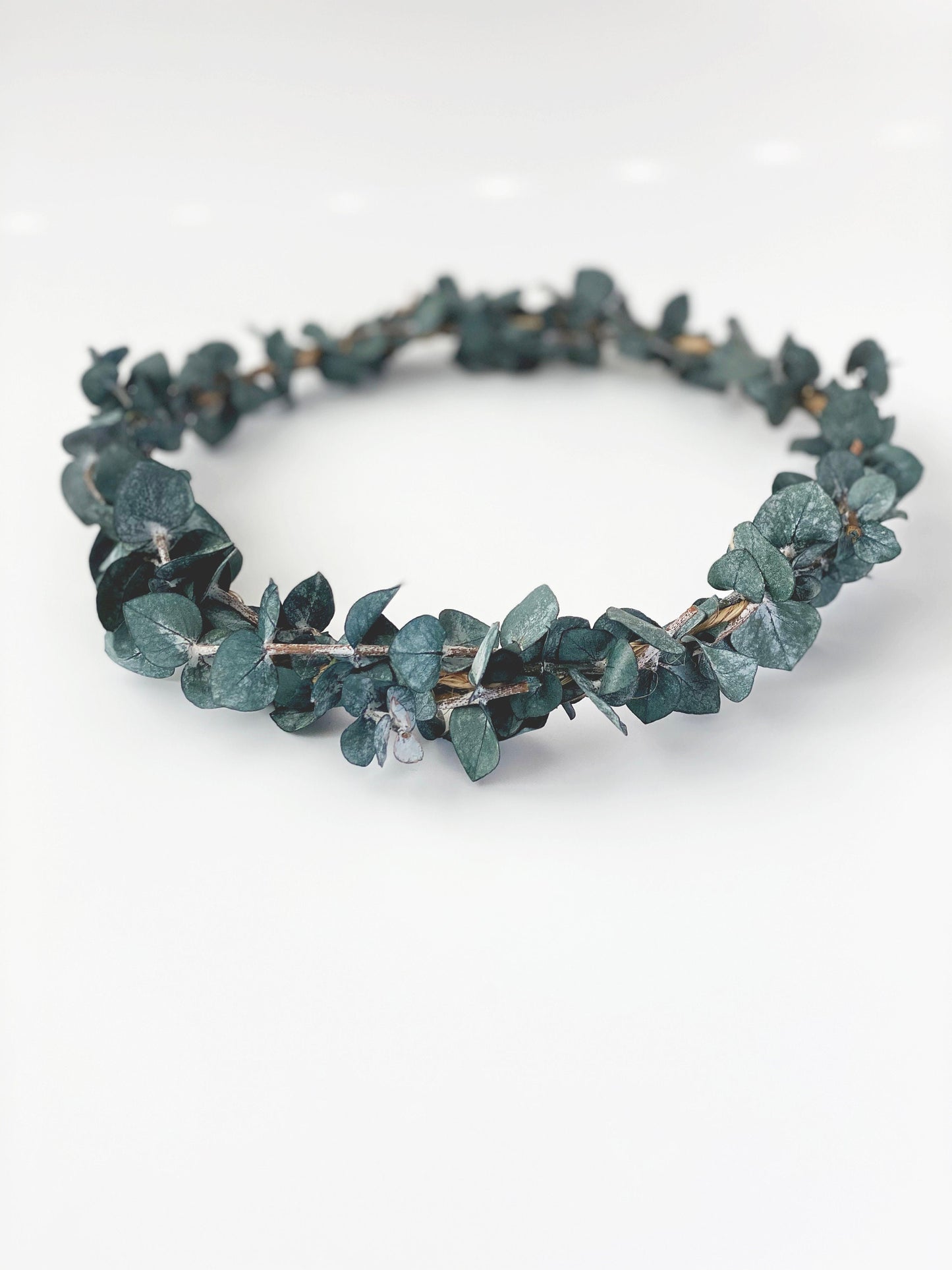 Eucalyptus Flower Crown for Weddings, Showers, Photoshoots