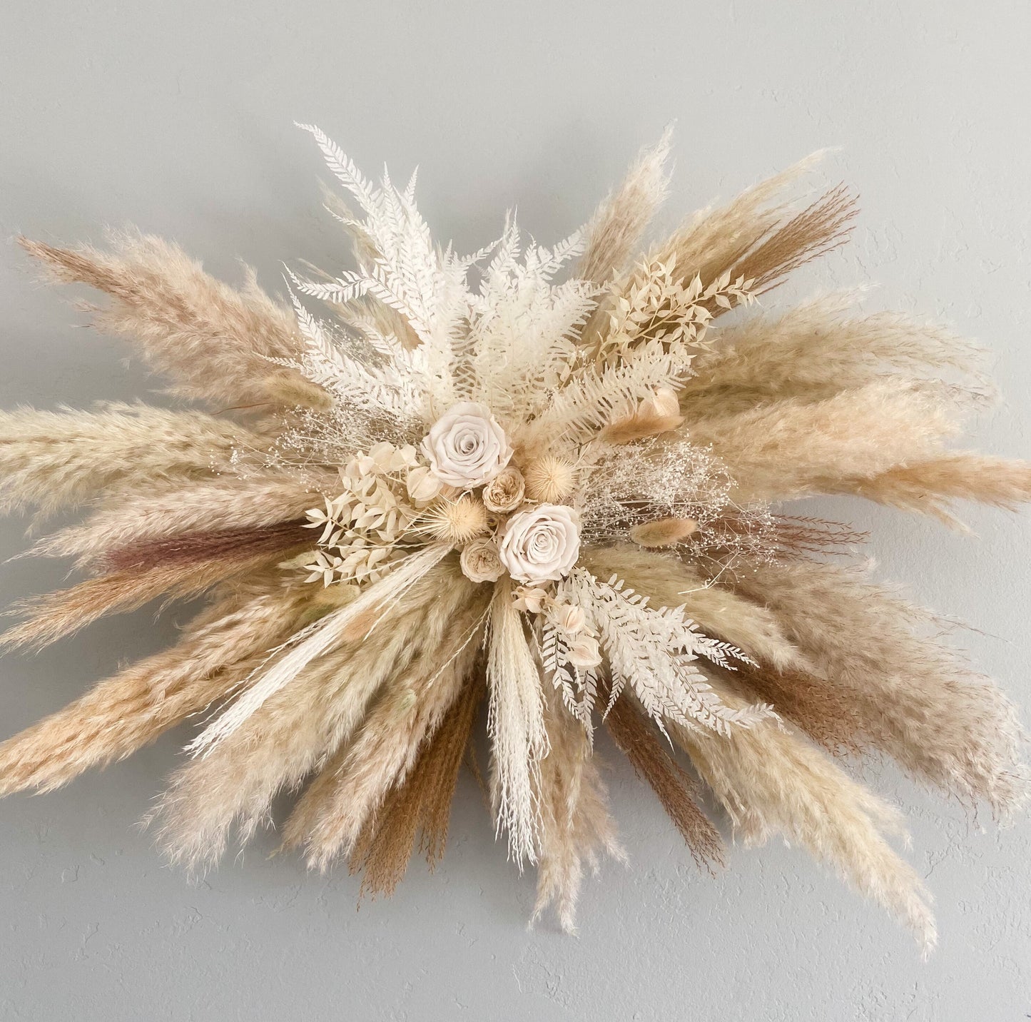 Pampas Grass Arch or Wall Decor