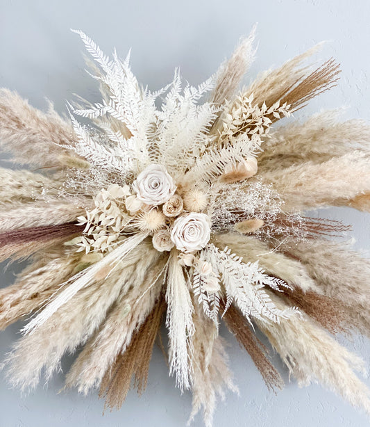 Pampas Grass Arch or Wall Decor