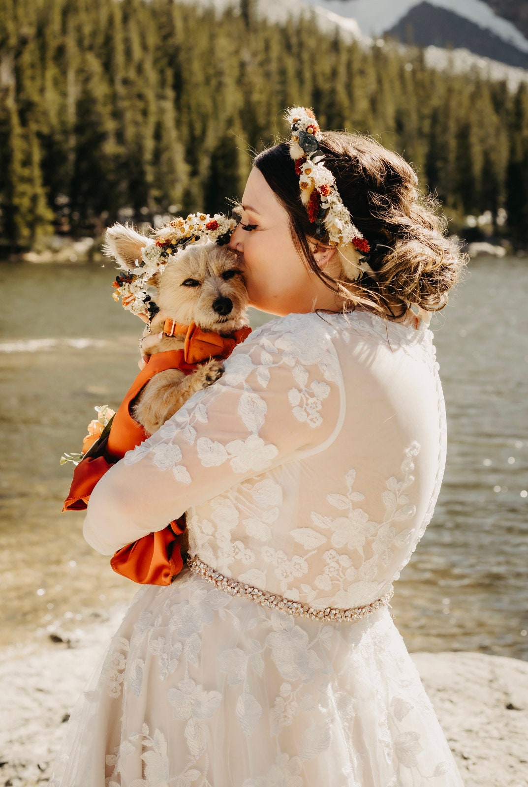 Rust Dried Flower Crown for Weddings, Photoshoots, Showers/ Wedding Hair/ Bride and Bridesmaids/ Flower Girl/ Photoshoot