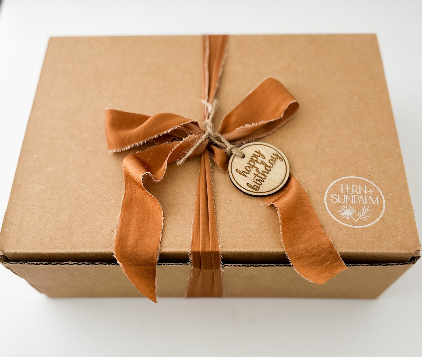 Fall Floral Inspired Seasonal Gift Box with Candle, Bath Salts and Small Dried Flower Arrangement